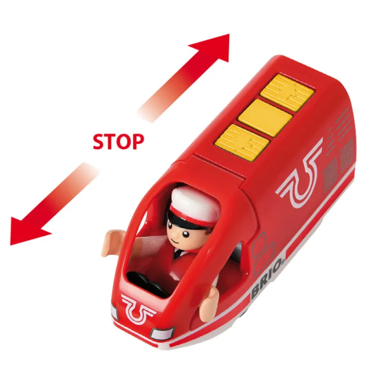 Brio Rechargeable Locomotive with Mini USB Cable - Red