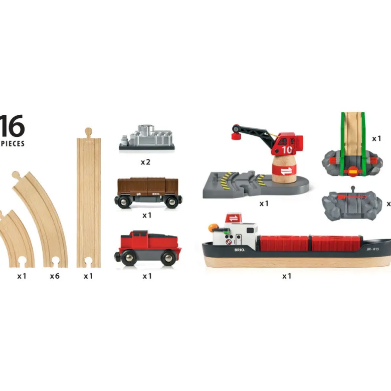 Brio Train Set, Harbor Edition