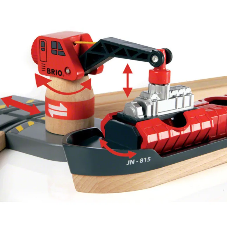 Brio Train Set, Harbor Edition
