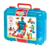 Bristle Blocks Building Set, 113 Pieces in Carry Case