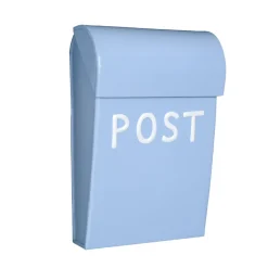 Bruka Design Mailbox, Mini - Light Blue