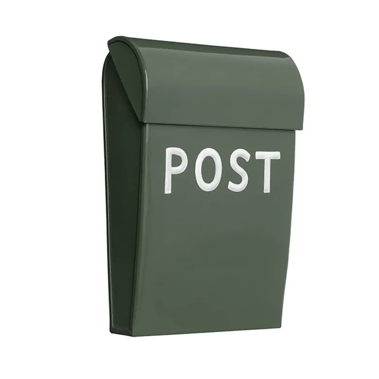 Bruka Design Mailbox, Mini - Olive Green