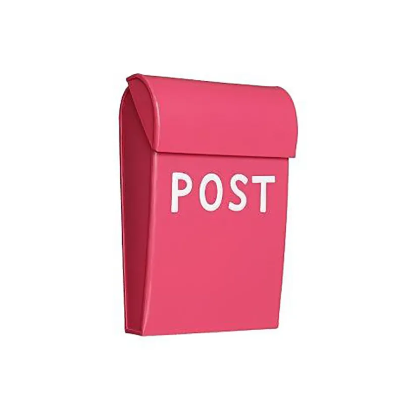 Bruka Design Mailbox, Mini - Raspberry Red