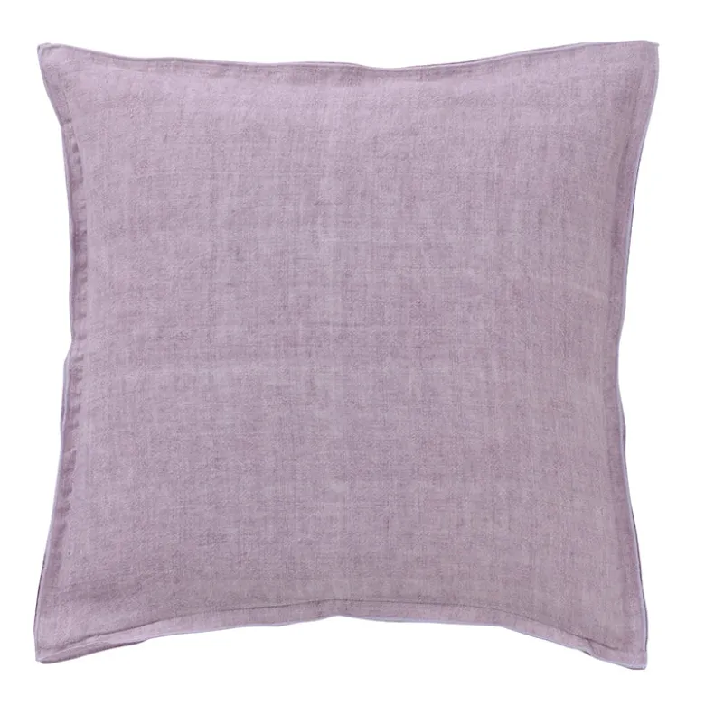 Bungalow Linen Cushion Cover, 50 x 50 cm - Lilac Rose