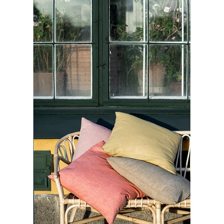 Bungalow Linen Cushion Cover, 50 x 50 cm - Lilac Rose
