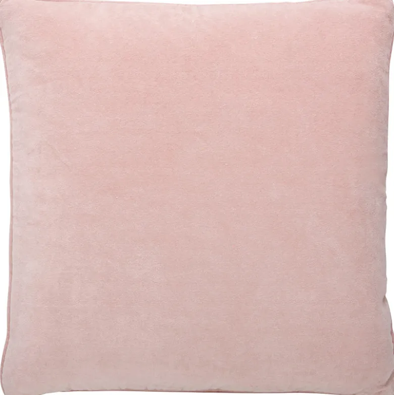 Bungalow Velvet Cushion Cover, 50 x 50 cm - Nude