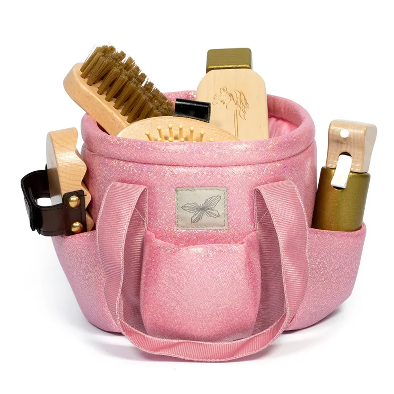 By Astrup Bridle Set for Hobbyhorse, Pink - Without Accessories