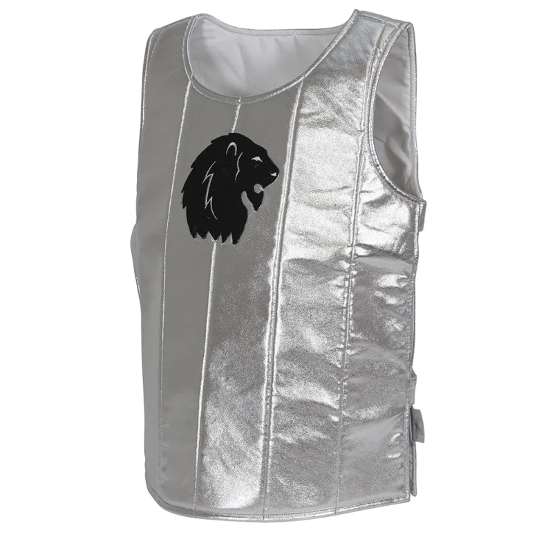 By Astrup Dress-Up – Knight’s Armor, Silver Vest – For Children Aged 3 and Up