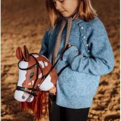 By Astrup Hobby Horse, Coco - Red-brown/white