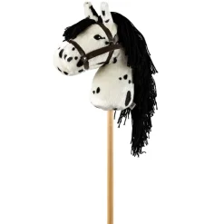 By Astrup Hobby Horse, White with Spots
