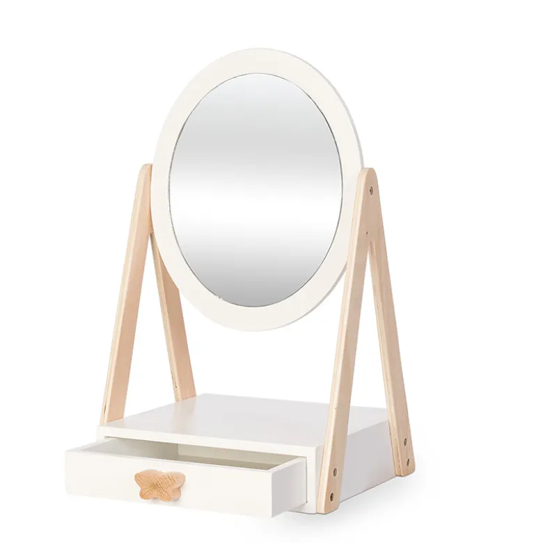 By Astrup Table Mirror with Drawer