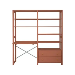 By Aulum Agger Deluxe Stigereol m. skrivebord, flere str. - Rusty
