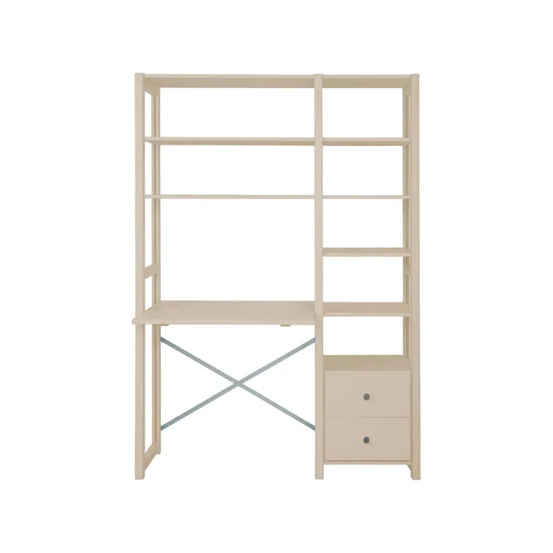 By Aulum Astrup stigereol med skrivebord, flere str. - Sand