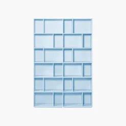 By Aulum Brooklyn gulvreol, 117x177 cm - Himalayan Blue