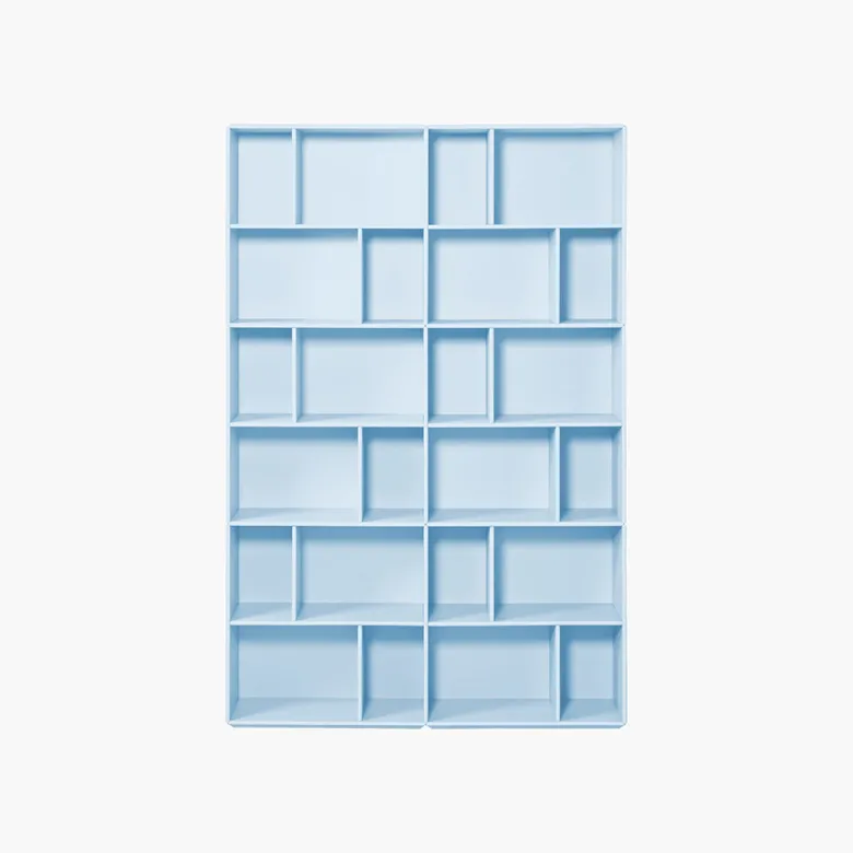 By Aulum Brooklyn gulvreol, 117x177 cm - Himalayan Blue