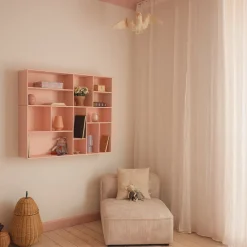 By Aulum Helena vægreol, 117x97 cm - Blush