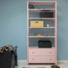 By Aulum Vangså stigereol med opbevaring, H: 179 x B: 83 cm - Blush