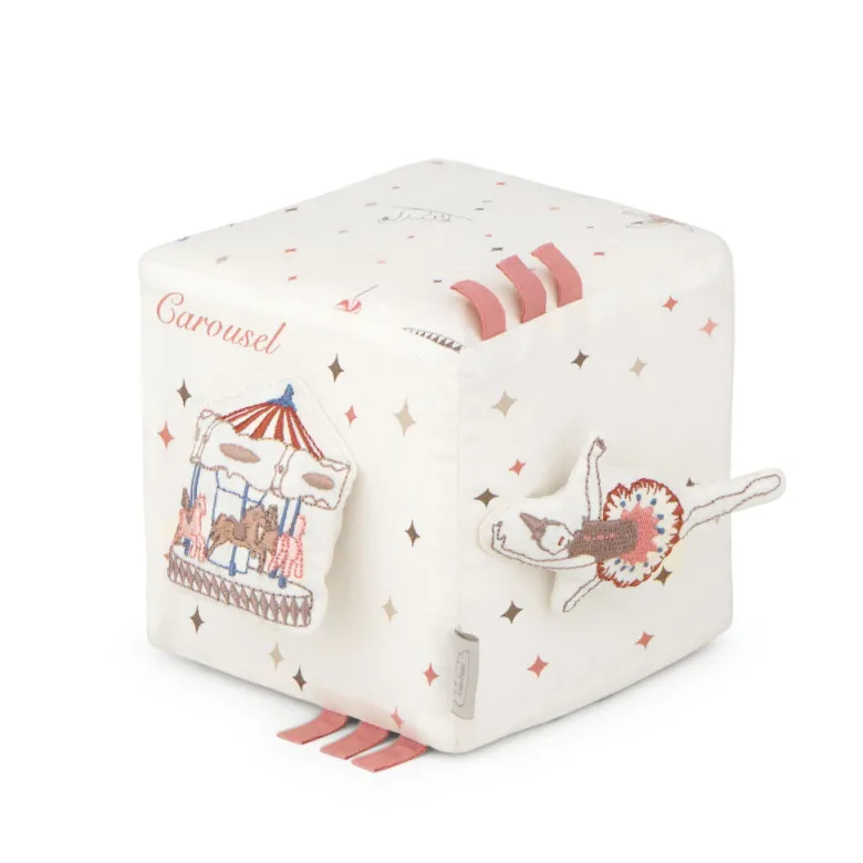 Cam Cam Activity Cube, Organic, OCS - Carousel