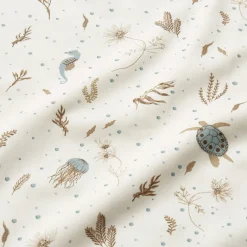 Cam Cam Adult Bedding, Organic - Sea Garden