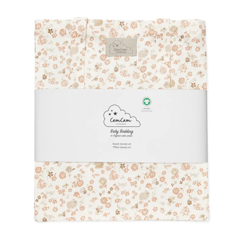 Cam Cam Baby Bedding, Organic - Augusta
