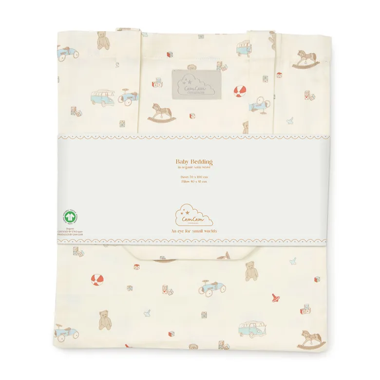 Cam Cam Baby Bedding, Organic, GOTS - Vintage Toys