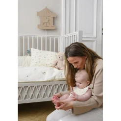 Cam Cam Baby Bedding, Organic, GOTS Certified, Embroidered - Vintage Toys