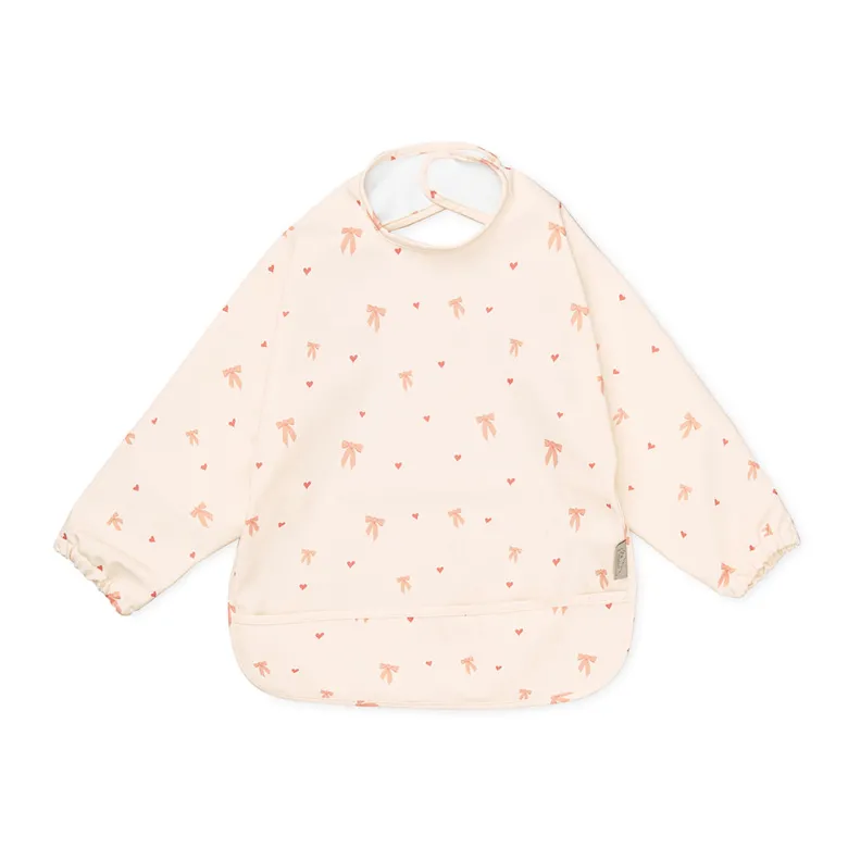 Cam Cam Bib with Sleeves, Bows