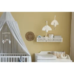 Cam Cam Changing Mat, Organic - Stripes Blue