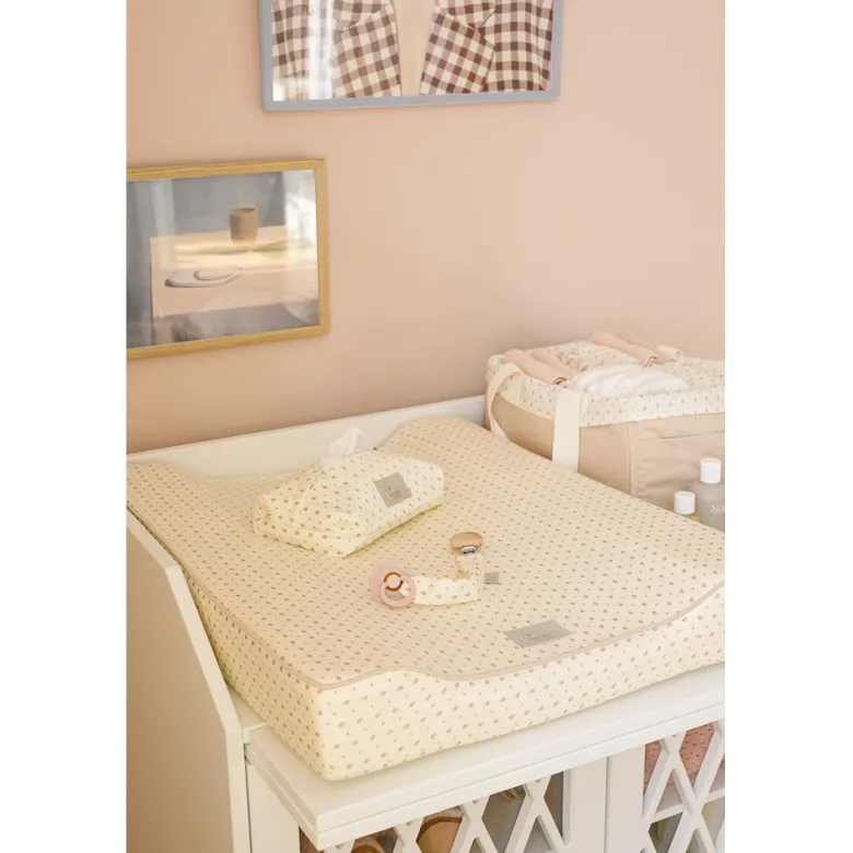 Cam Cam Changing Pad, Organic, OCS - Rowan
