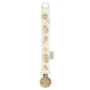 Cam Cam Embroidered Pacifier Chain, Organic - Augusta