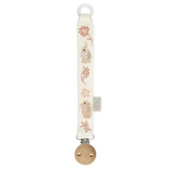 Cam Cam Embroidered Pacifier Chain, Organic - Augusta