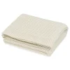 Cam Cam Harper Baby Knit Blanket, Off White