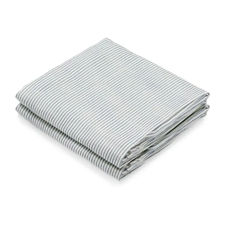 Cam Cam Muslin Cloth, Organic, 2-Pack - Classic Stripes