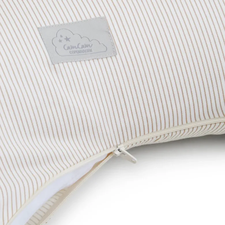 Cam Cam Nursing Pillow, Øko-Tex - Classic Stripes Camel