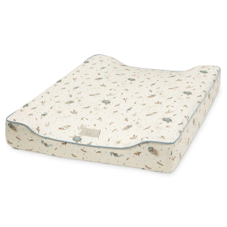 Cam Cam Organic Changing Mat – Sea Garden