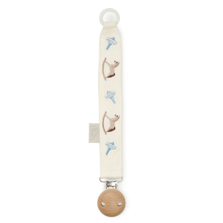 Cam Cam Pacifier Clip, Organic, GOTS Certified – Vintage Toys