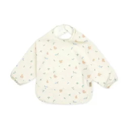 Cam Cam Smock Bib with Sleeves, Blueberries