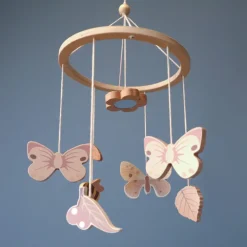 Cam Cam Wooden Mobile – Butterflies