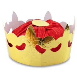 Cardboard King's Crown for Fastelavn