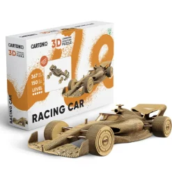 Cartonic 3D Puzzle, DIY Paper Artwork - Race Car