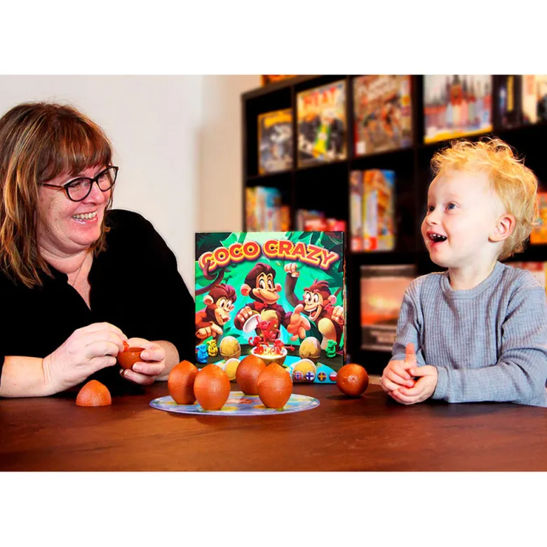 Coco Crazy, A Game of Memory and Strategy