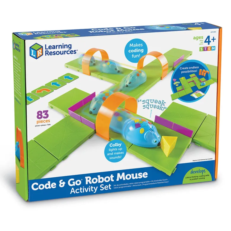 Code & Go® Activity Set with a Programmable Robot Mouse