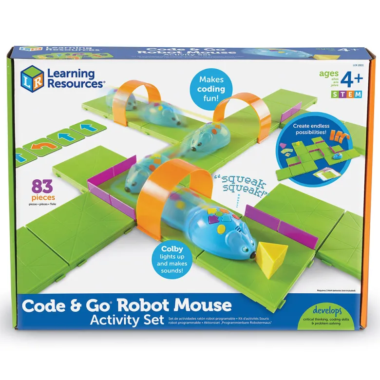 Code & Go® Activity Set with a Programmable Robot Mouse