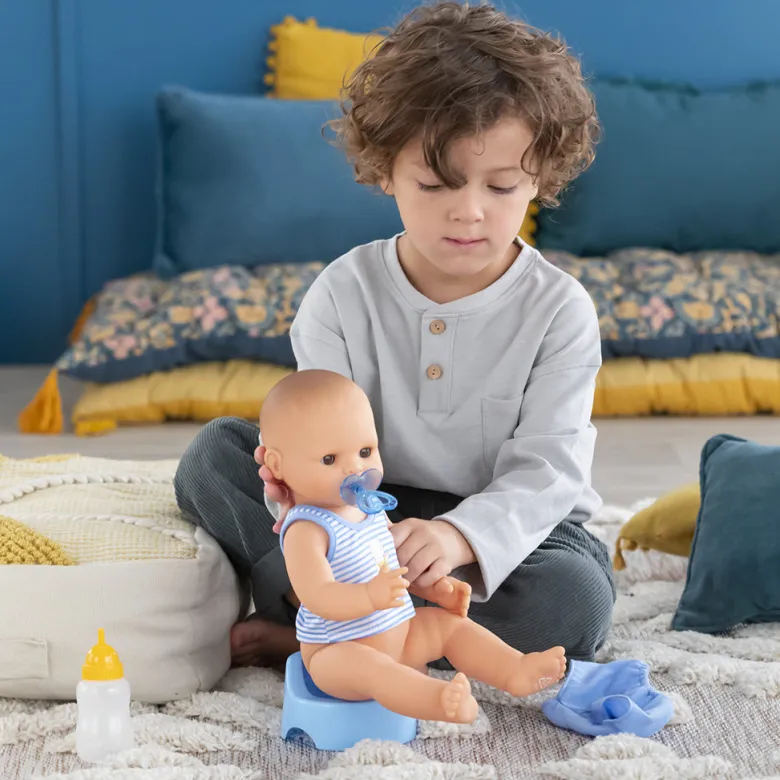 Corolle babydukke Mon Grand 36 cm, Paul - badedukke der kan drikke og tisse