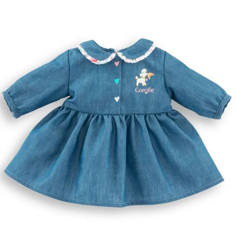 Corolle dukketøj, Mon Grand 36 cm - Denim kjole