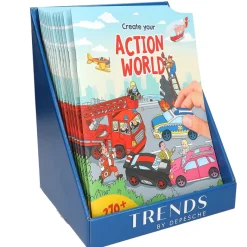 Create Your Own Action World, Sticker Book