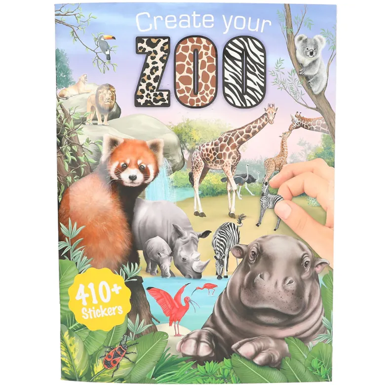 Create Your Zoo: Activity Book with Stickers
