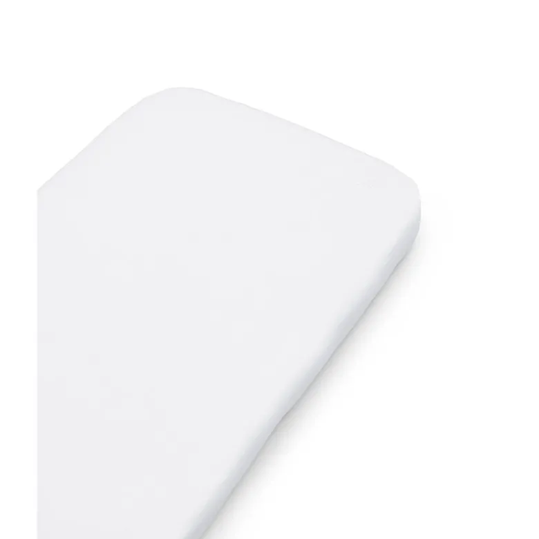 Dear April, Fitted Adult Sheet - Simple White