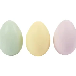 Decorative Eggs Set of 12 in Pastel Colors