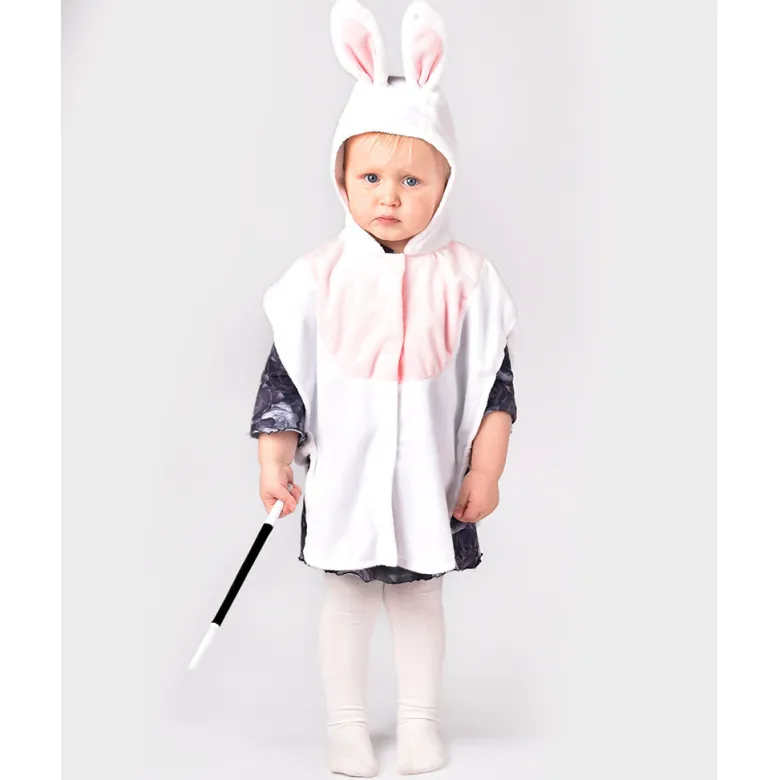 Den goda Fen Animal Costume, Bunny Cape – Ages 1–4